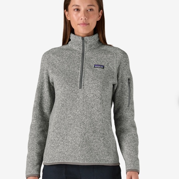 Patagonia Jackets & Blazers - Patagonia Women's Better Sweater® 1/4-Zip Fleece in Birch White